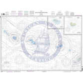 NOAA Nautical Chart 19016: Ni'ihau to French Frigate Shoals;Necker Island;Nihoa